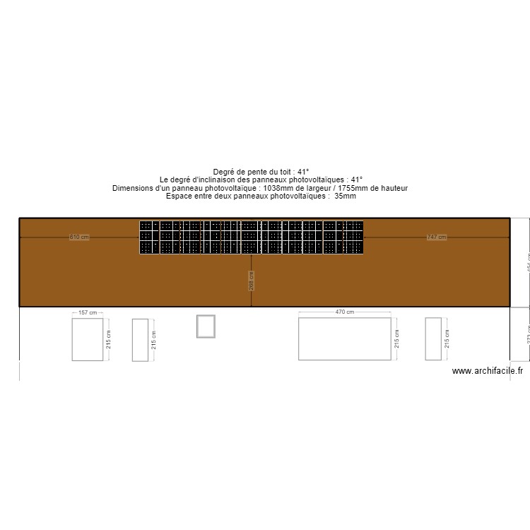 Hauchecorne . Plan de 1 pièce et 113 m2