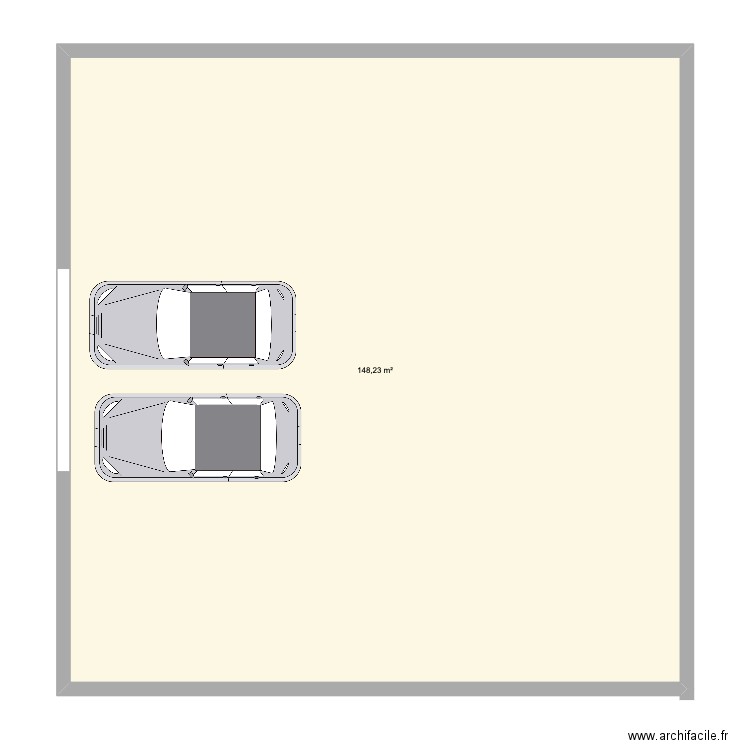 JARDIN LE CAYLAR. Plan de 1 pièce et 148 m2