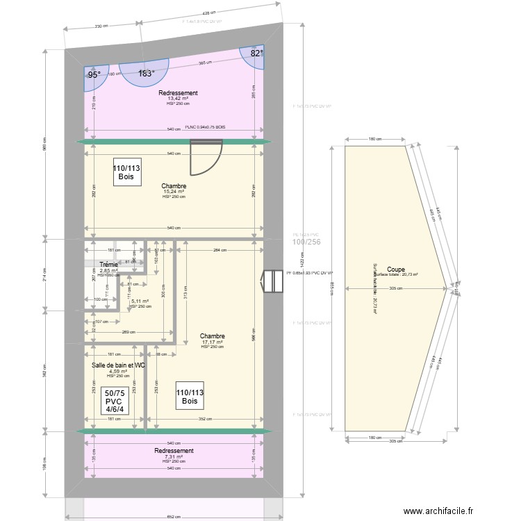 ML24017453 GRANELL. Plan de 14 pièces et 141 m2