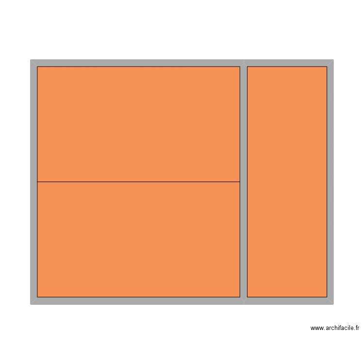 GODARD. Plan de 18 pièces et 150 m2