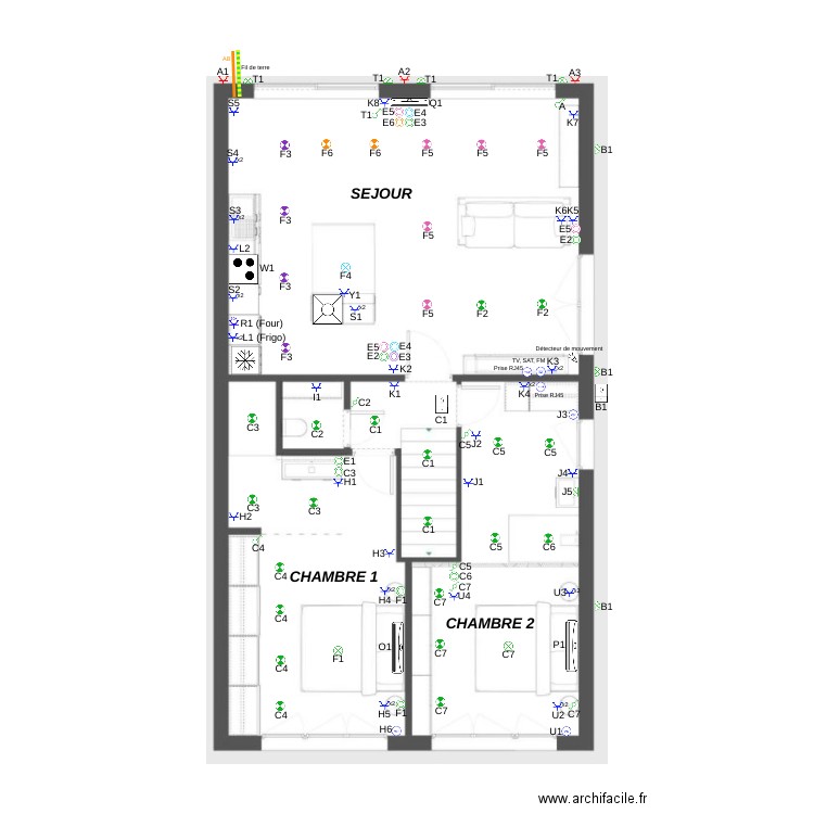 1er FINAL. Plan de 0 pièce et 0 m2