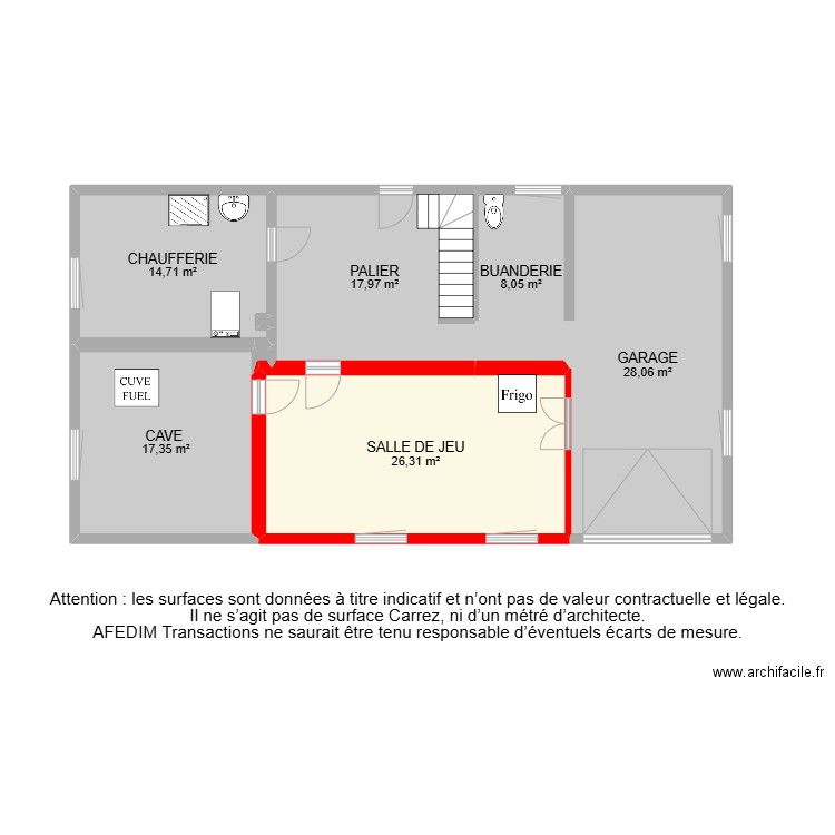 BI24207-. Plan de 25 pièces et 242 m2