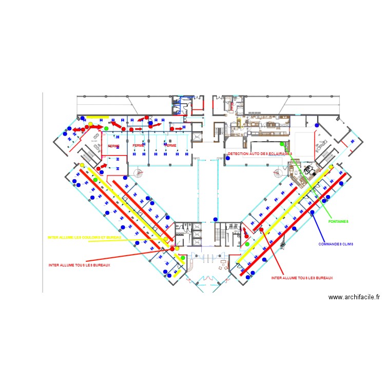 RDC INSIDE. Plan de 0 pièce et 0 m2