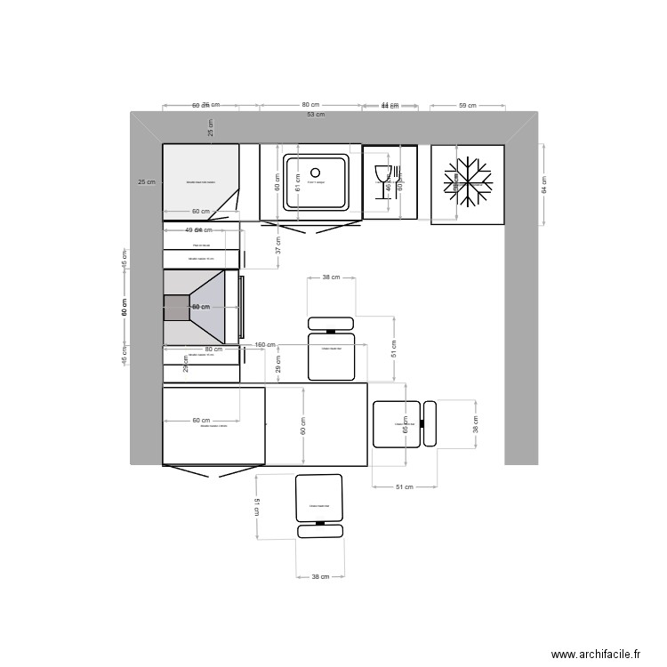 plan cuisine davy niveau 2. Plan de 0 pièce et 0 m2