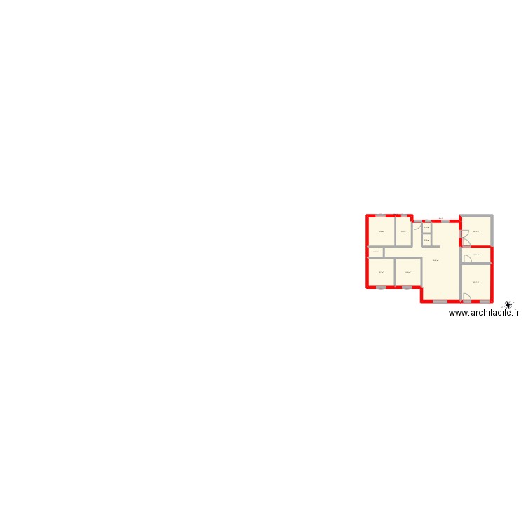 GOUSSARD 2. Plan de 11 pièces et 103 m2