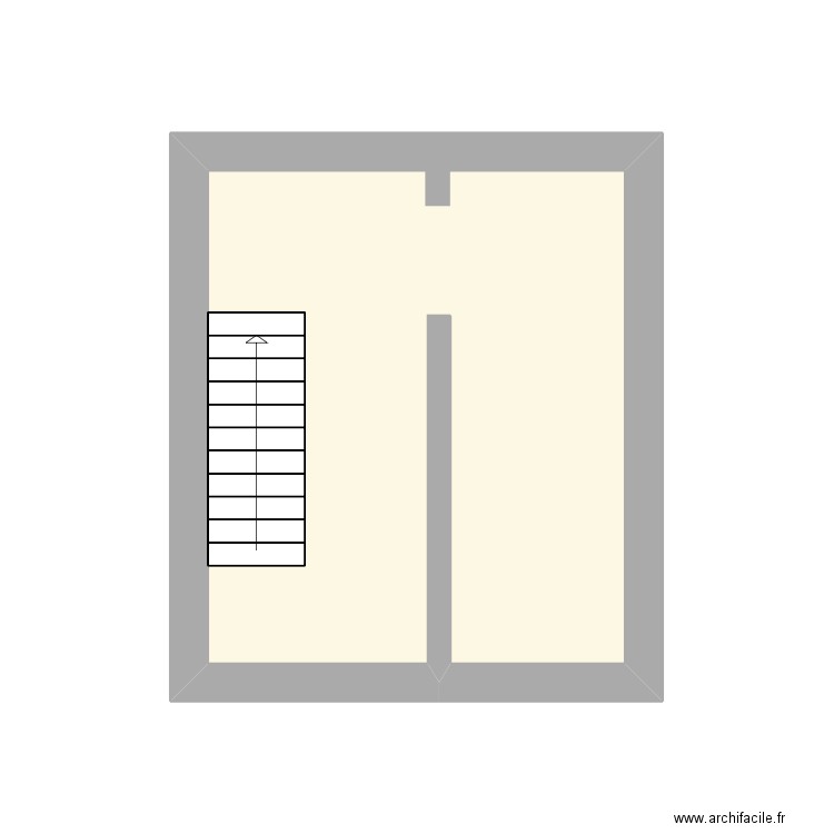 Oudenaardsesteenweg 187 Kortrijk - kelder . Plan de 1 pièce et 9 m2