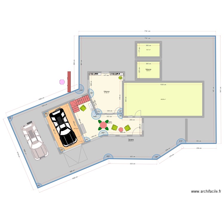 PLAN EUROMILLIONS 5. Plan de 7 pièces et 482 m2