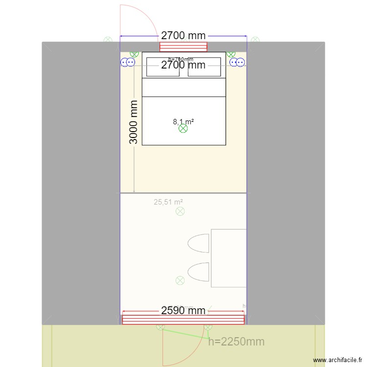 A-frame Яншино эл. Plan de 7 pièces et 72 m2