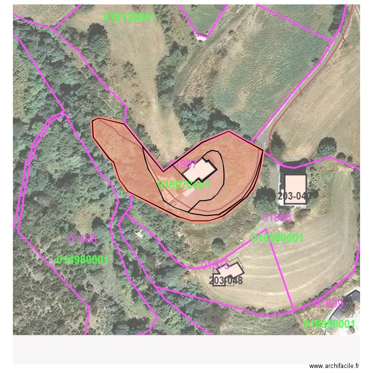 XALET A VILA, ENCAMP. Plan de 4 pièces et 601 m2