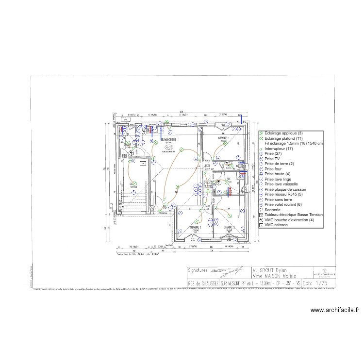 GROUT. Plan de 0 pièce et 0 m2