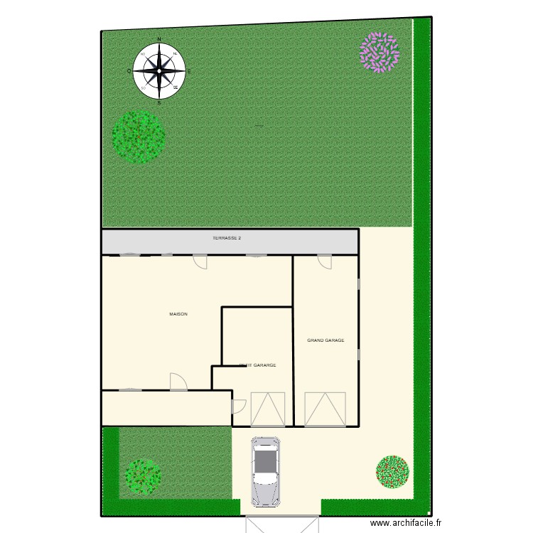 PLAN MAISON 1. Plan de 6 pièces et 565 m2