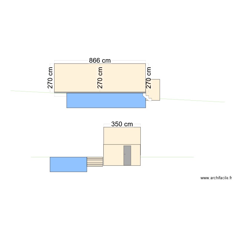 FACADES ET COUPE. Plan de 0 pièce et 0 m2