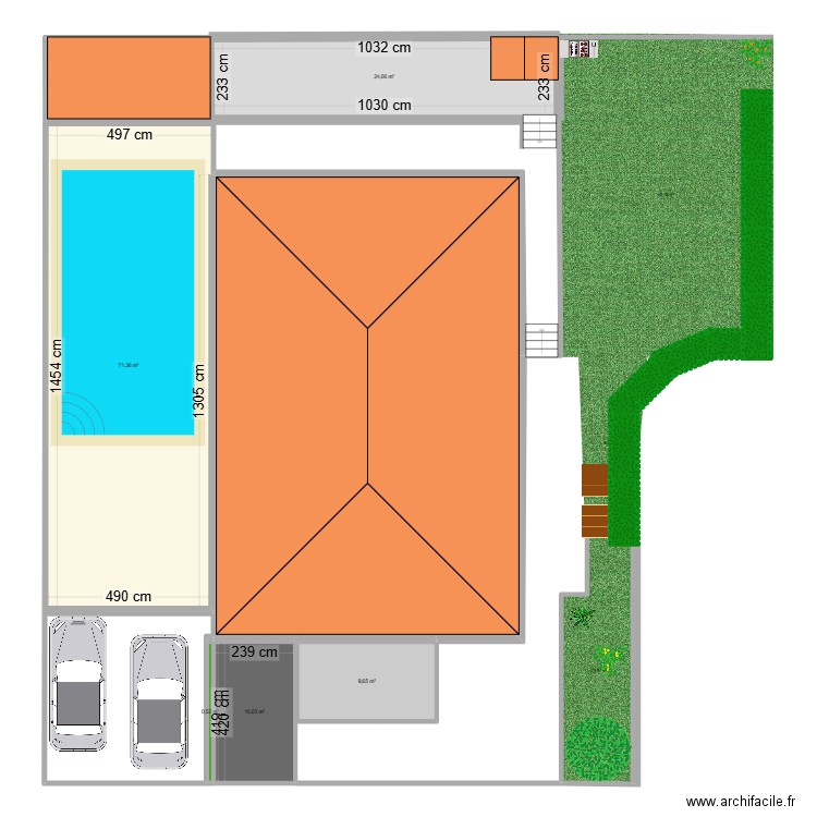 maison wittenheim. Plan de 5 pièces et 116 m2