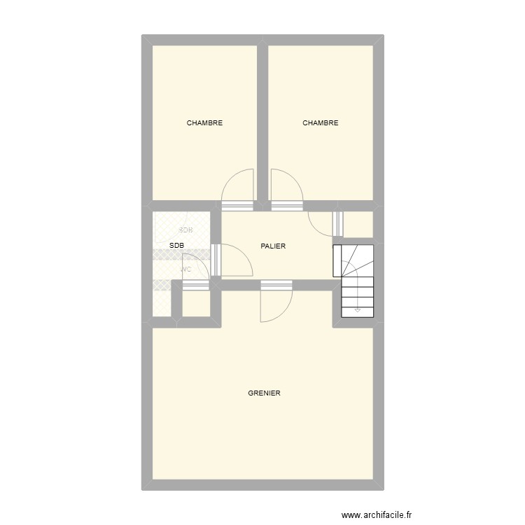 GILBERT 36. Plan de 25 pièces et 164 m2