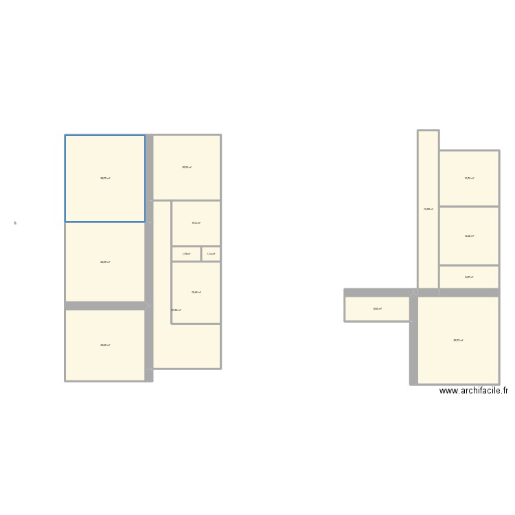 Maison mackiewig. Plan de 15 pièces et 227 m2