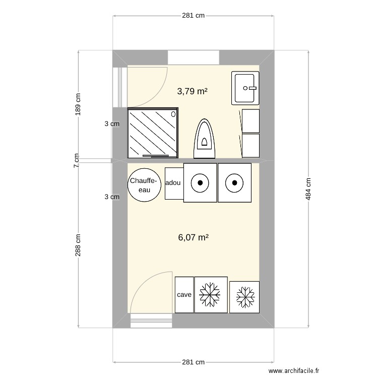 bureau. Plan de 0 pièce et 0 m2