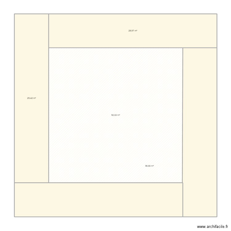 plan maison container. Plan de 4 pièces et 209 m2