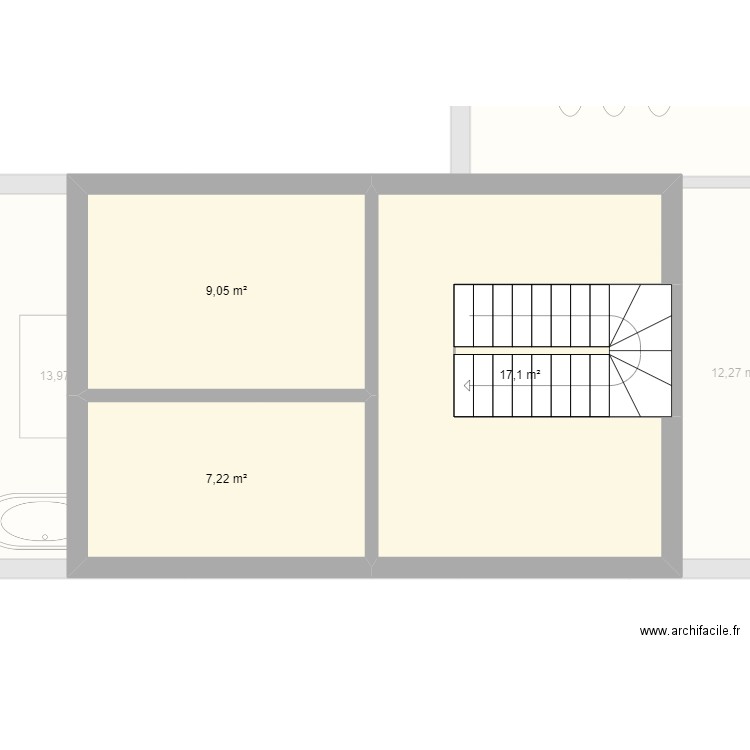 Futur maison. Plan de 12 pièces et 132 m2