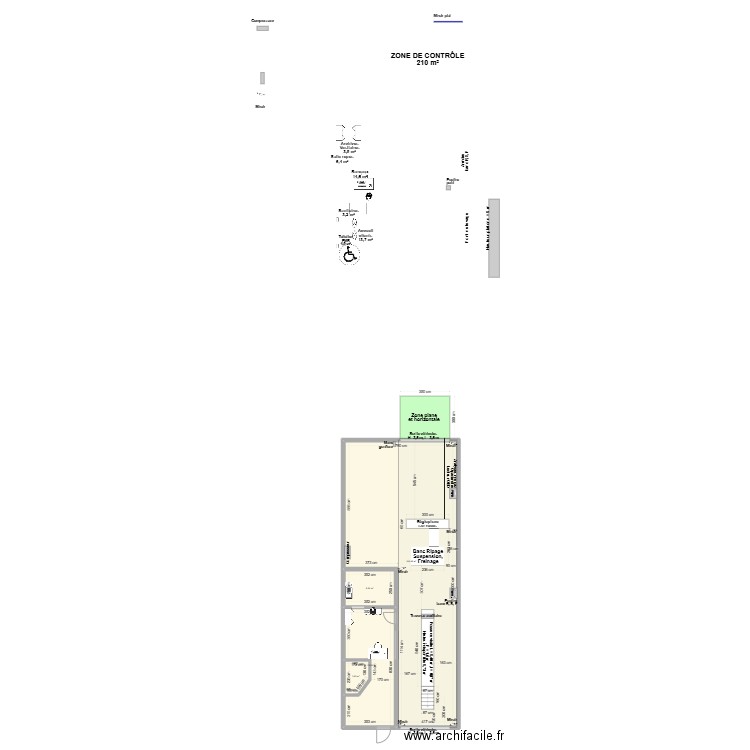 CCT VL CTAM40 SAINT PIERRE DU MONT V1. Plan de 4 pièces et 154 m2