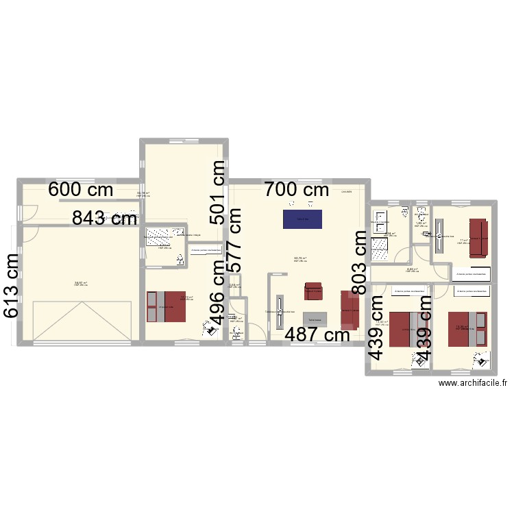 definitif janv. Plan de 11 pièces et 165 m2