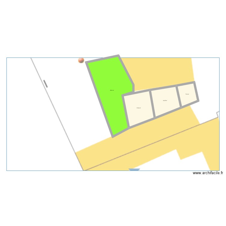 Beaurains 2. Plan de 4 pièces et 84 m2