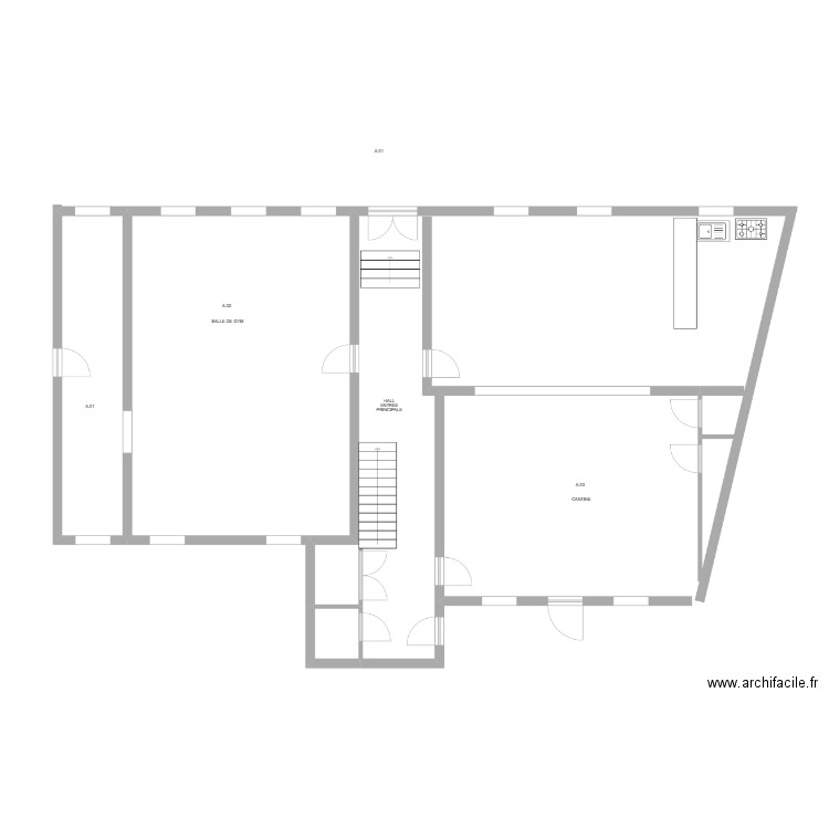 Saint-Joseph bâtiment A.0. Plan de 0 pièce et 0 m2