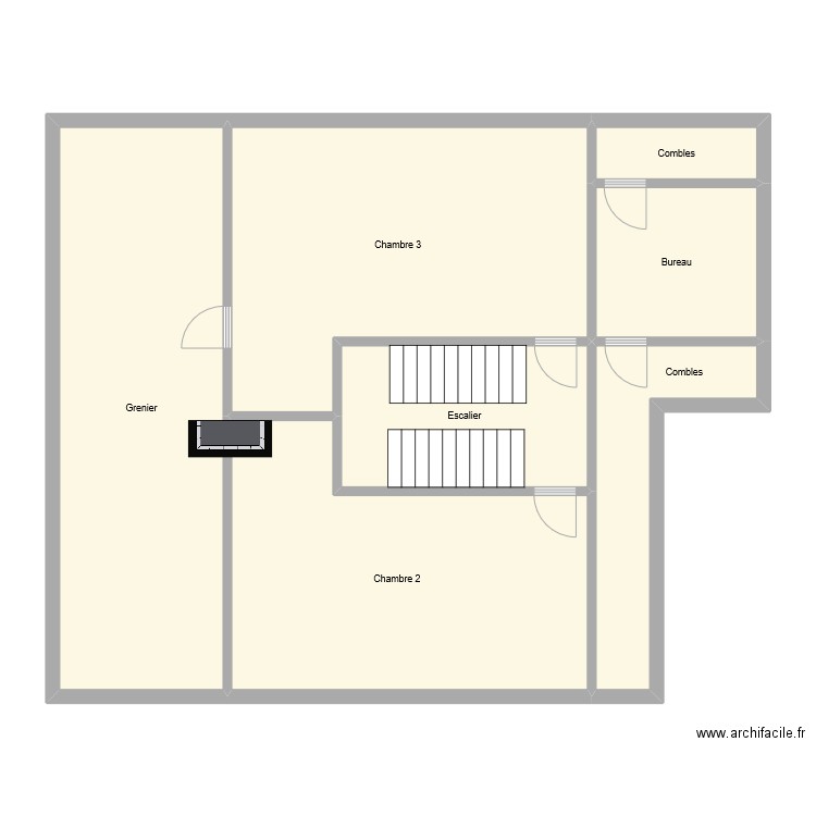 Papy - 1er. Plan de 7 pièces et 125 m2