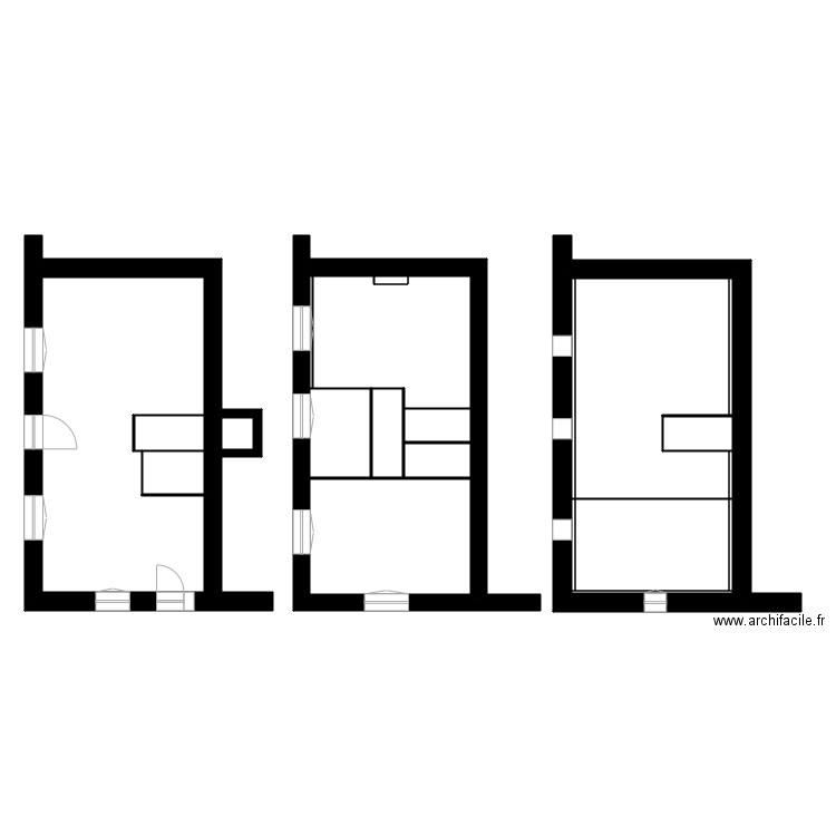 cardaire2. Plan de 20 pièces et 131 m2