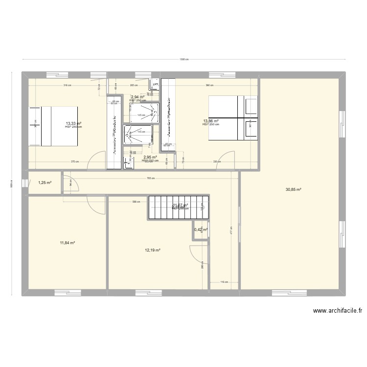 perols lory 2 11 02. Plan de 11 pièces et 103 m2