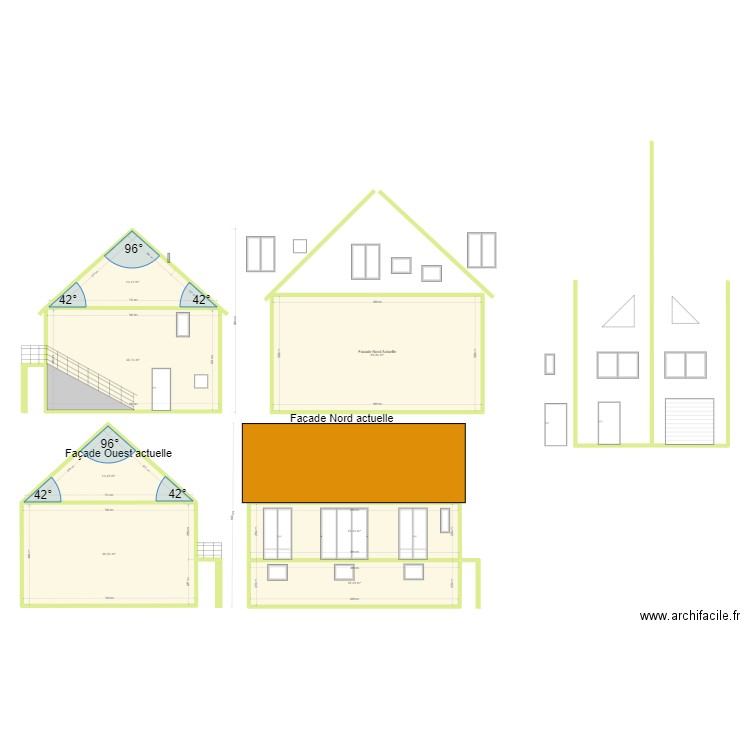 Plan FURKAN . Plan de 7 pièces et 195 m2