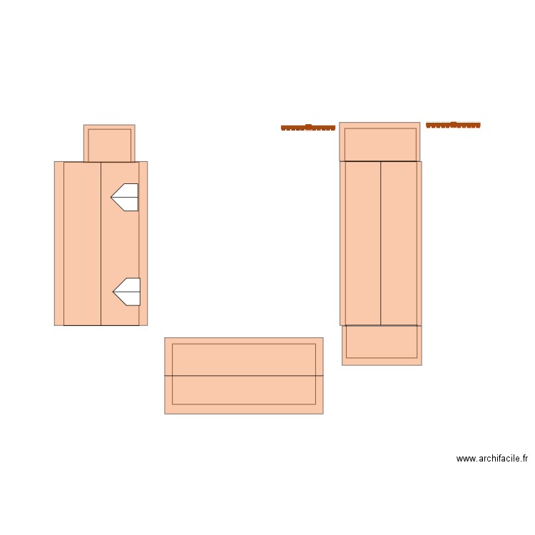 Grange. Plan de 0 pièce et 0 m2