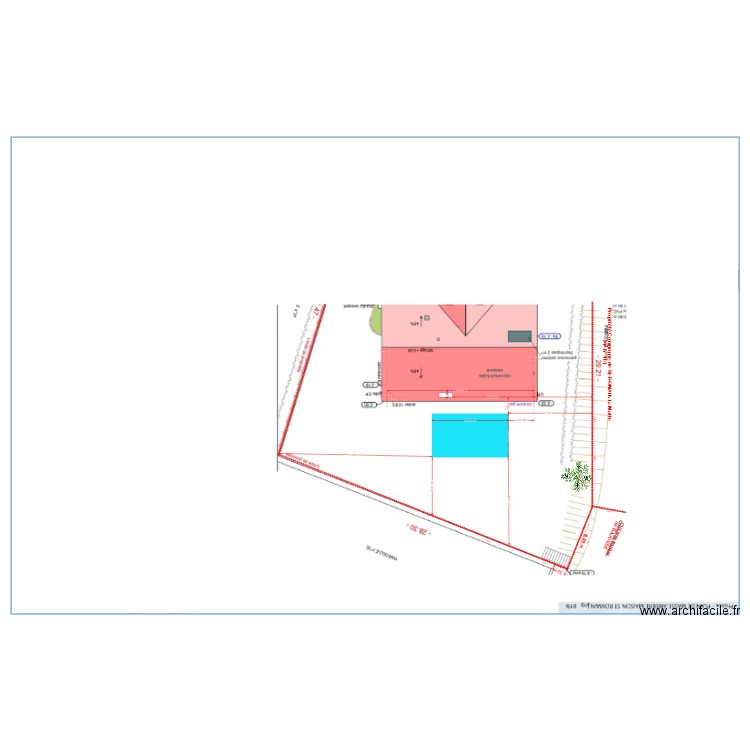 plan de masse Piscine  06 10 2024 . Plan de 0 pièce et 0 m2