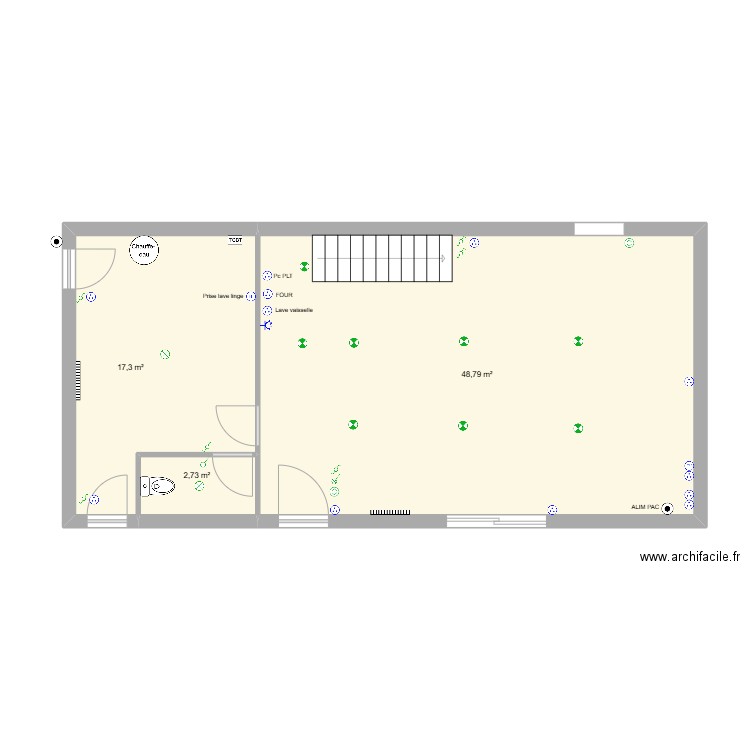 geoffrey 1. Plan de 8 pièces et 137 m2