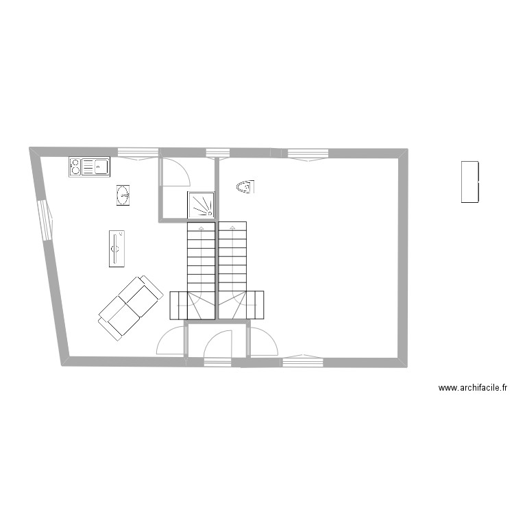 plan appart 2 bis 3. Plan de 0 pièce et 0 m2