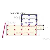 plan plateforme pour pose terrasse pour maçon