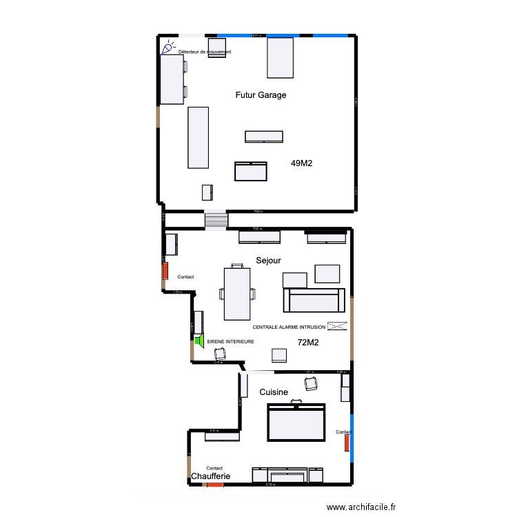 PLAN INTRUSION - SOPHIE JOCKERS. Plan de 0 pièce et 0 m2