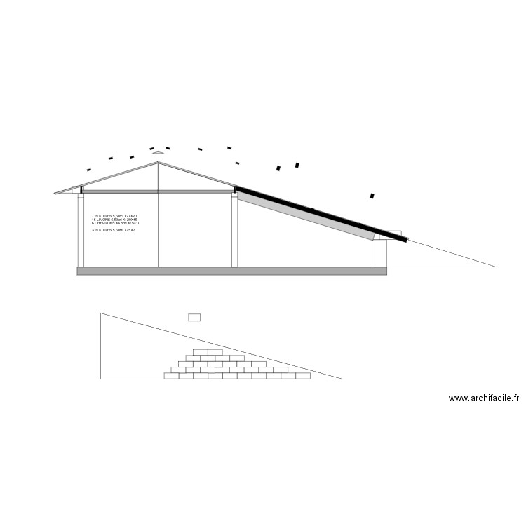 PROFIL FERMES. Plan de 0 pièce et 0 m2