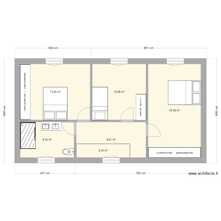 MAEVA ET JORIS 3. Plan de 9 pièces et 112 m2