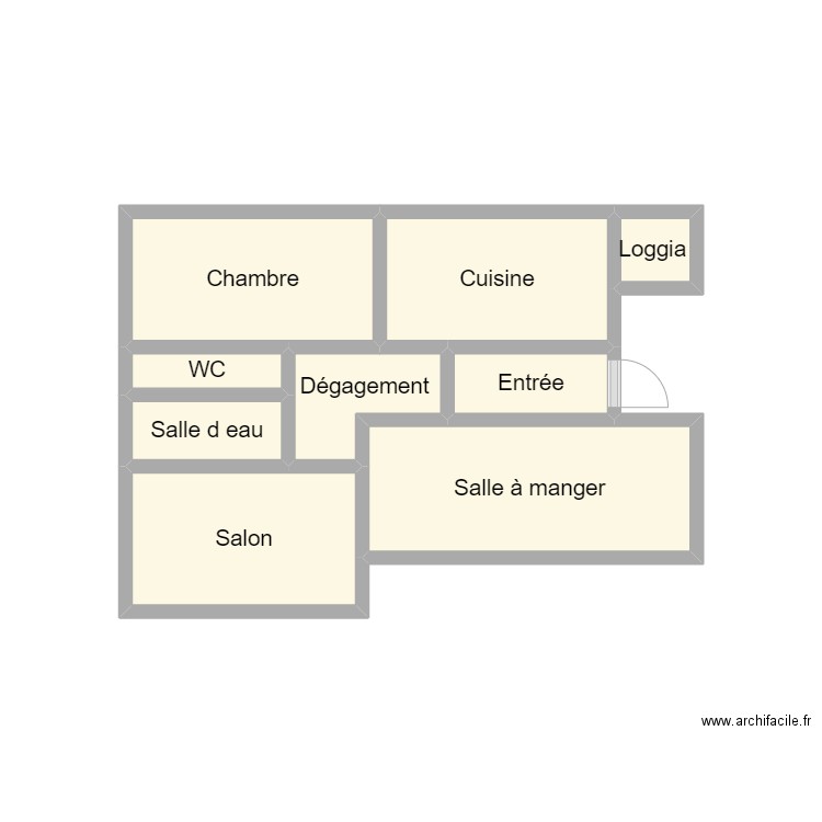 2420 JOUAULT. Plan de 9 pièces et 11 m2