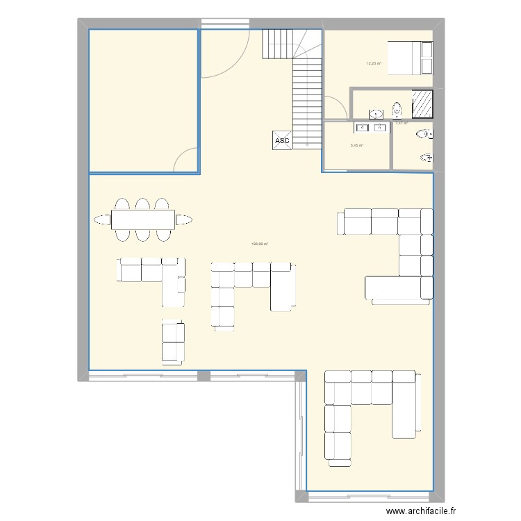 MyHome.1.0. Plan de 4 pièces et 224 m2