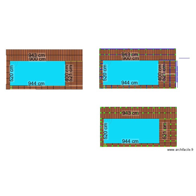 PISCINE 2. Plan de 0 pièce et 0 m2