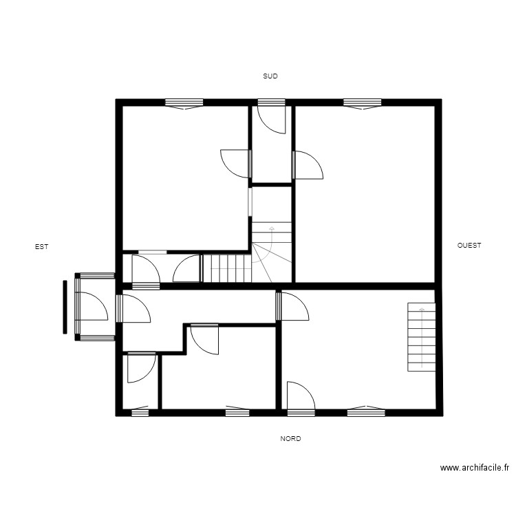 HIRIAT. Plan de 20 pièces et 335 m2