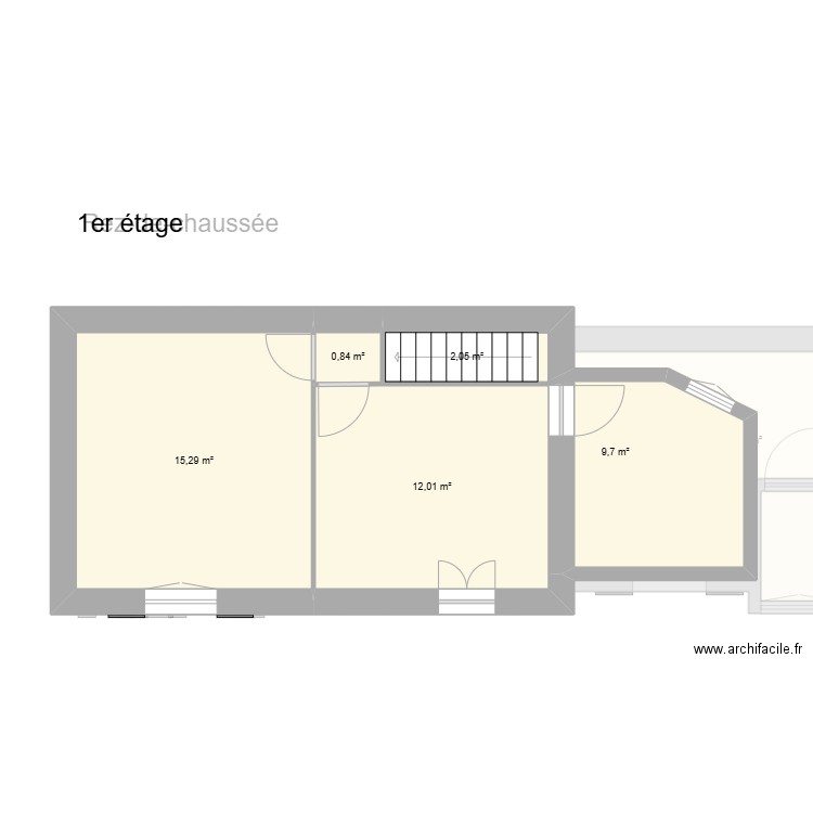 GRISON. Plan de 10 pièces et 98 m2