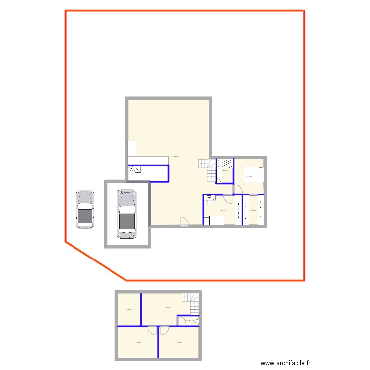 plan martres sur morge V2. Plan de 10 pièces et 151 m2