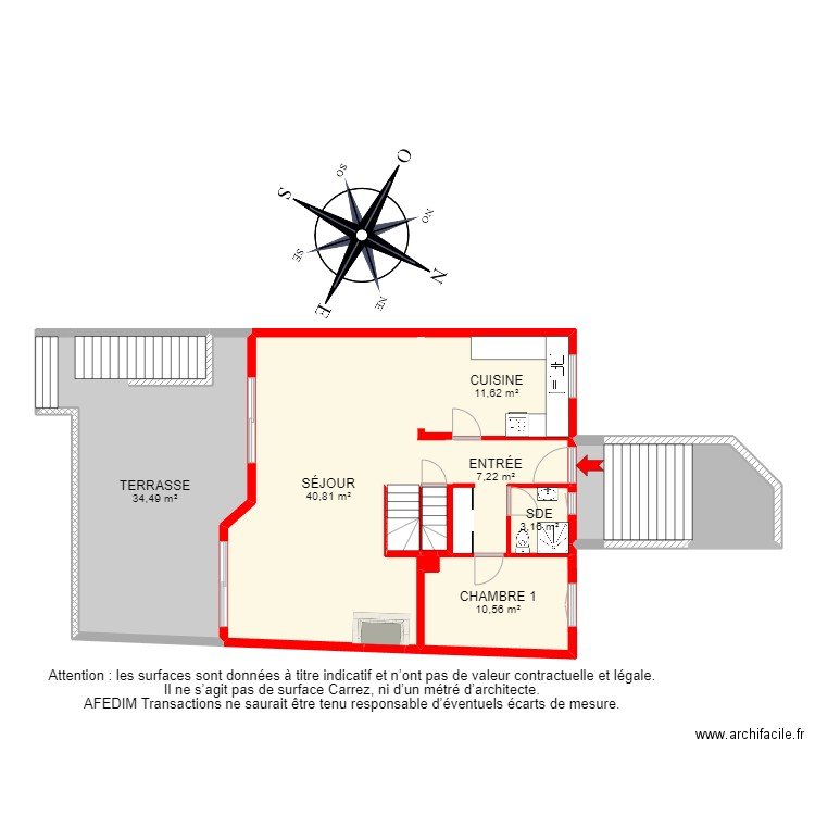 BI 21043 - . Plan de 33 pièces et 290 m2