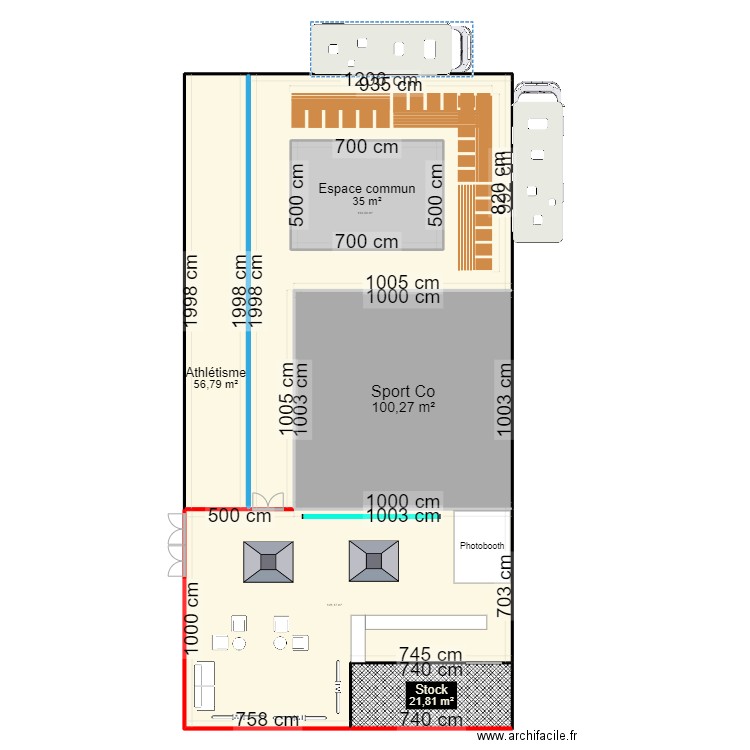 Village Nord. Plan de 6 pièces et 482 m2