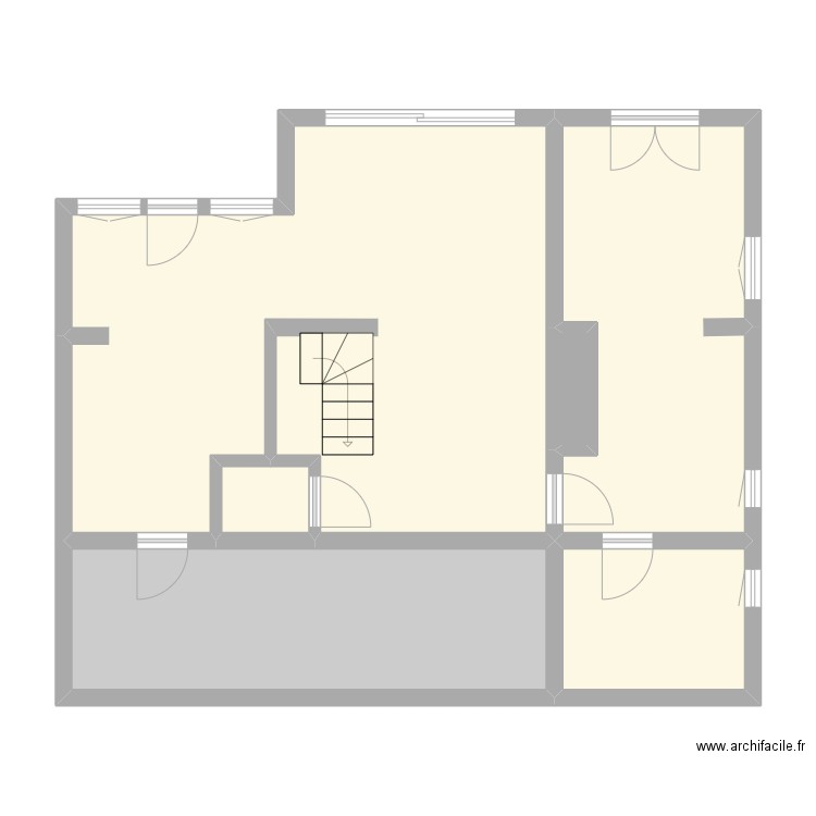 ZYGELMAN RDJ. Plan de 6 pièces et 83 m2