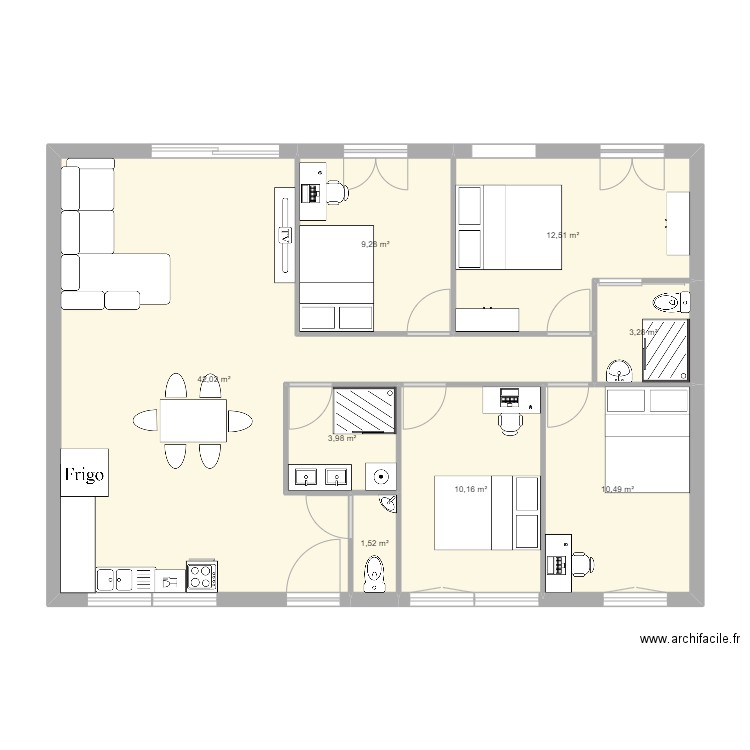 STCMAX-PremiereMaisonV2. Plan de 8 pièces et 93 m2