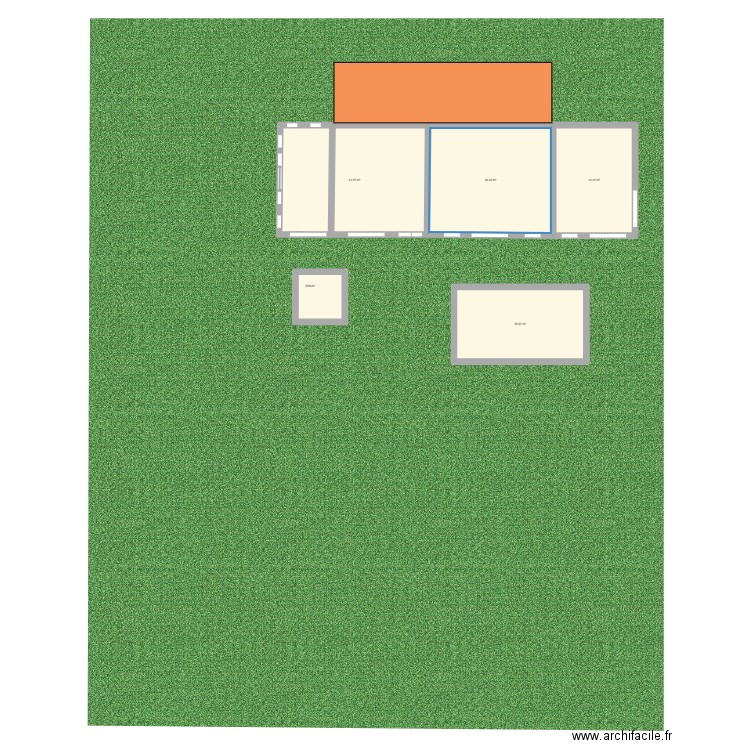 Plan Sereilhac 1. Plan de 5 pièces et 133 m2