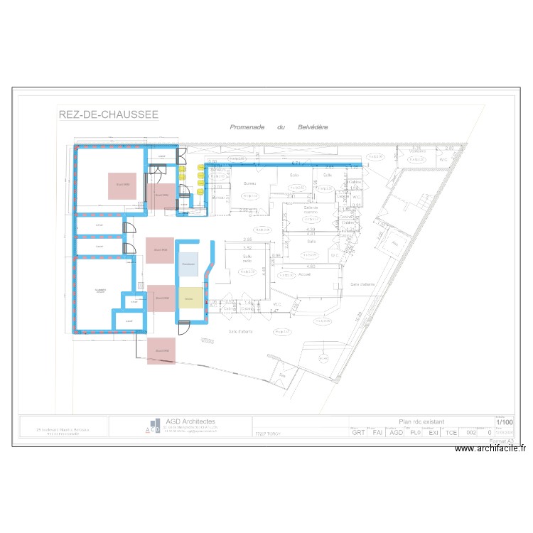 V2 IRM TORCY. Plan de 7 pièces et 43 m2